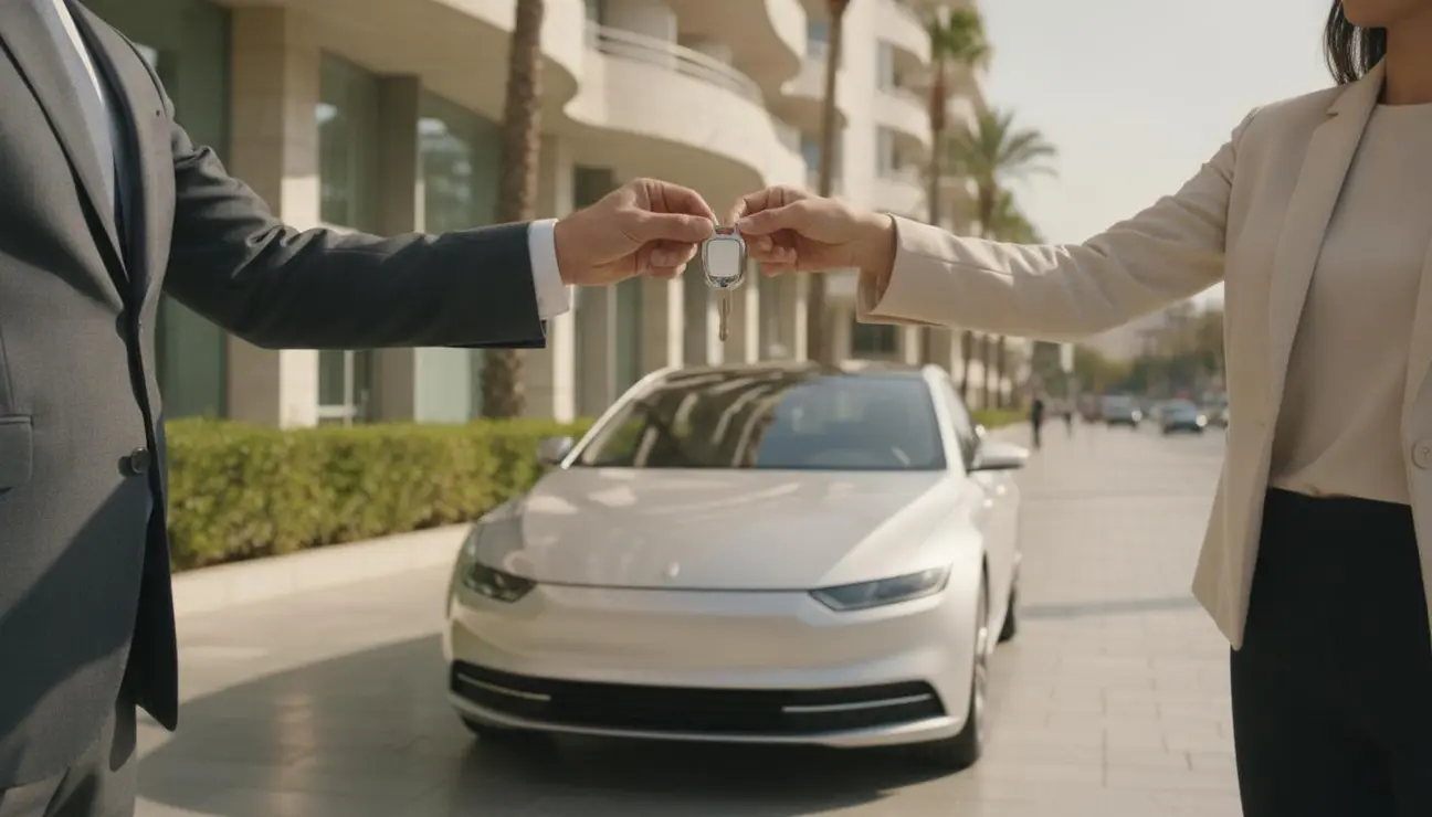 Renting vs leasing: entrega de un coche nuevo a una empresa